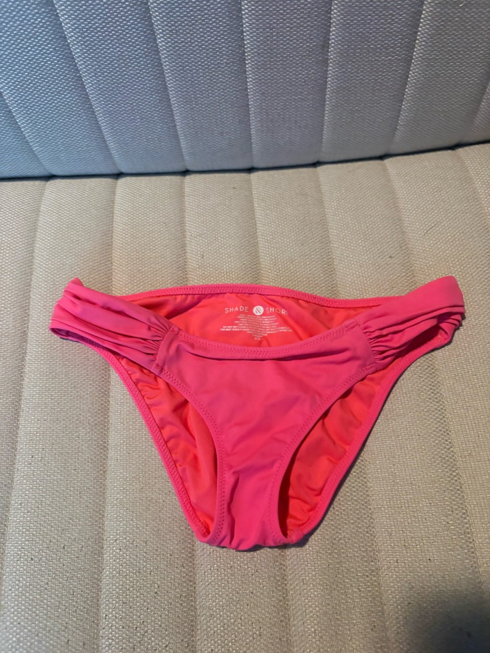 Hot pink Shade & Shore bikini bottoms